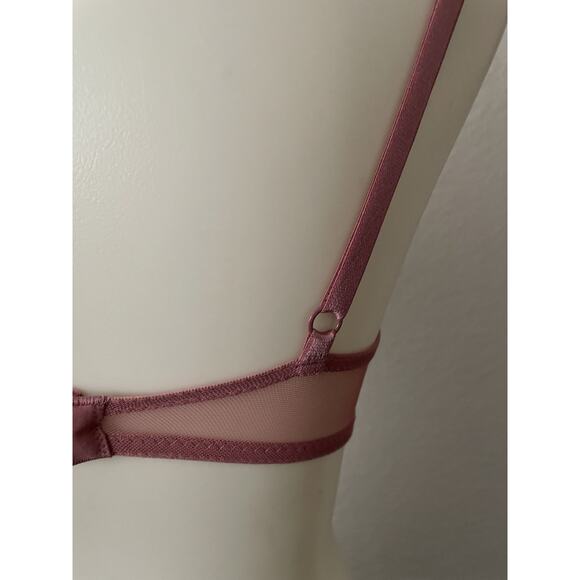 Victoria's Secret Bra Lingerie Push Up Lace Eyelash Velvet - Picture 9 of 11